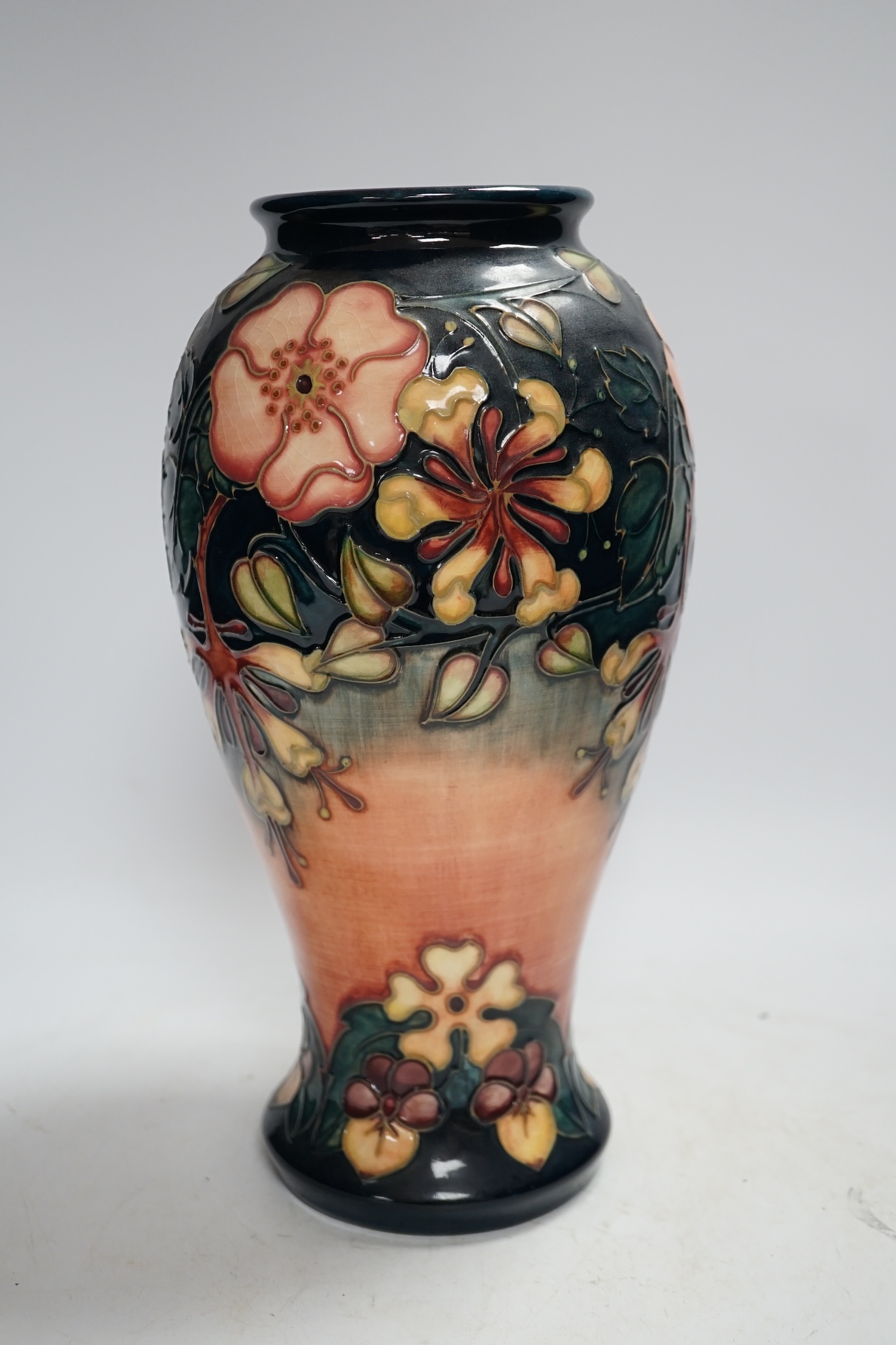 A large Moorcroft ‘Oberon’ vase, 31cm high